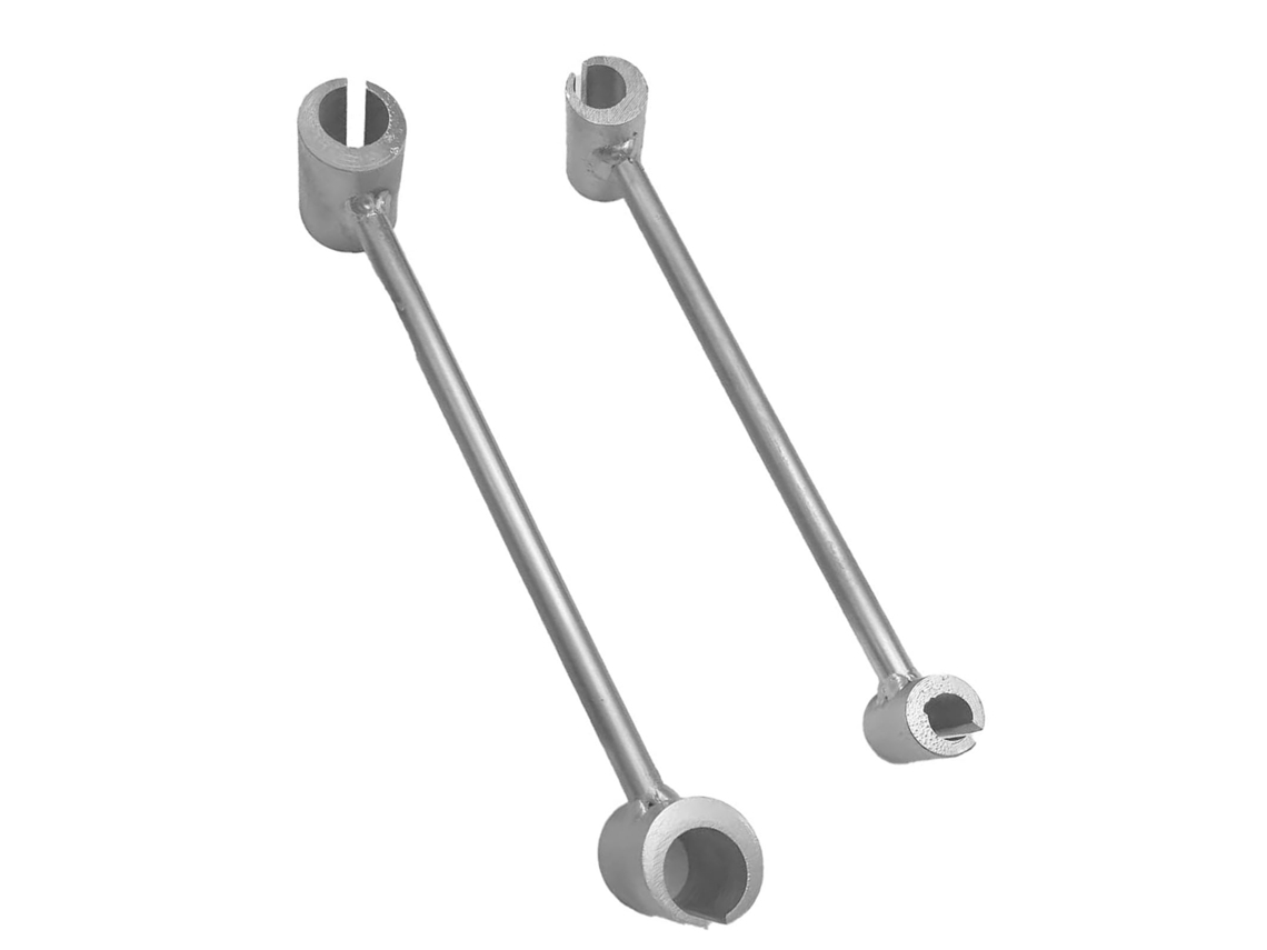 2 Chaves Ajustáveis Para Bisagras De Porta Ferramenta De Reparação De Espaço 14‑25mm