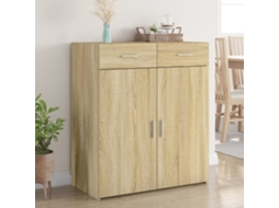 Aparador 80x42,5x93 cm Derivados de madera de roble Sonoma