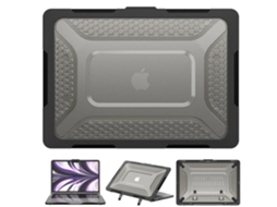 Capa Life Armor Para Macbook Pro 16 M3 Pro Preta Brilvibera