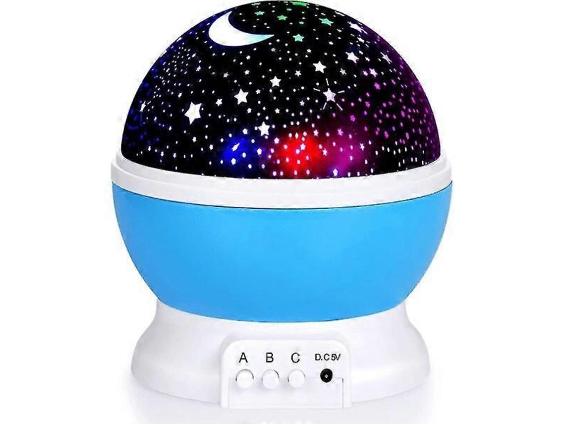 Projetor de Céu Estrelado Led com Luz Multicolorida 360led para Auxiliar no Sono Infantil. TAISHENGDA