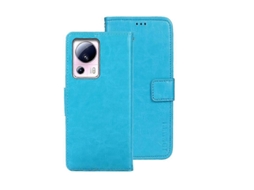 Capa De Celular Idewei Crazy Horse Texture Em Couro Sintético Com Suporte Para Xiaomi 13 Lite.
