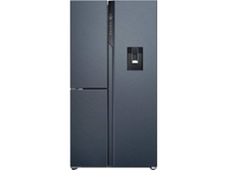 Frigorífico Americano HAIER HSPR79F18EWMB (No Frost - 178 cm - 573 L - Preto)