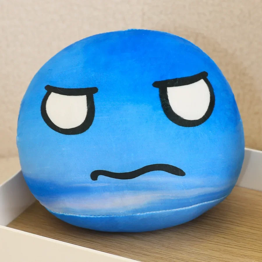 Almofada de Pelúcia Planetária , Enfeite Educativo de Pelúcia para Crianças. MDUG (netuno 18cm)