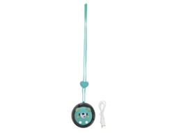 Ventilador Colar Sem Lâmina Usb Recarregável Portátil