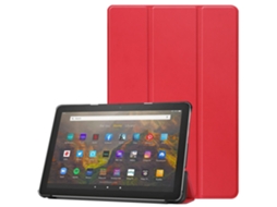 Capa Para Tablet Lurelia, Para Samsung Tab S10 Fe Plus 13,1" Modelo 2025, Vermelho, Função Sono