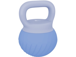 Kettlebell 8 Kg. Halteres com Alça Ergonômica Antiderrapante. com Halter. Fisiculturismo. Treinamento. Azul Ge