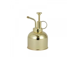 Frasco Pulverizador de Água de 300 Ml, Decorativo para Plantas com Bomba, Latão Polido Bom AQUAFORGE