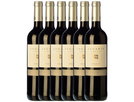 Vinho LEGARIS Legaris Tempranillo Ribera Del Duero Roble (0.75 L - 6 unidades)