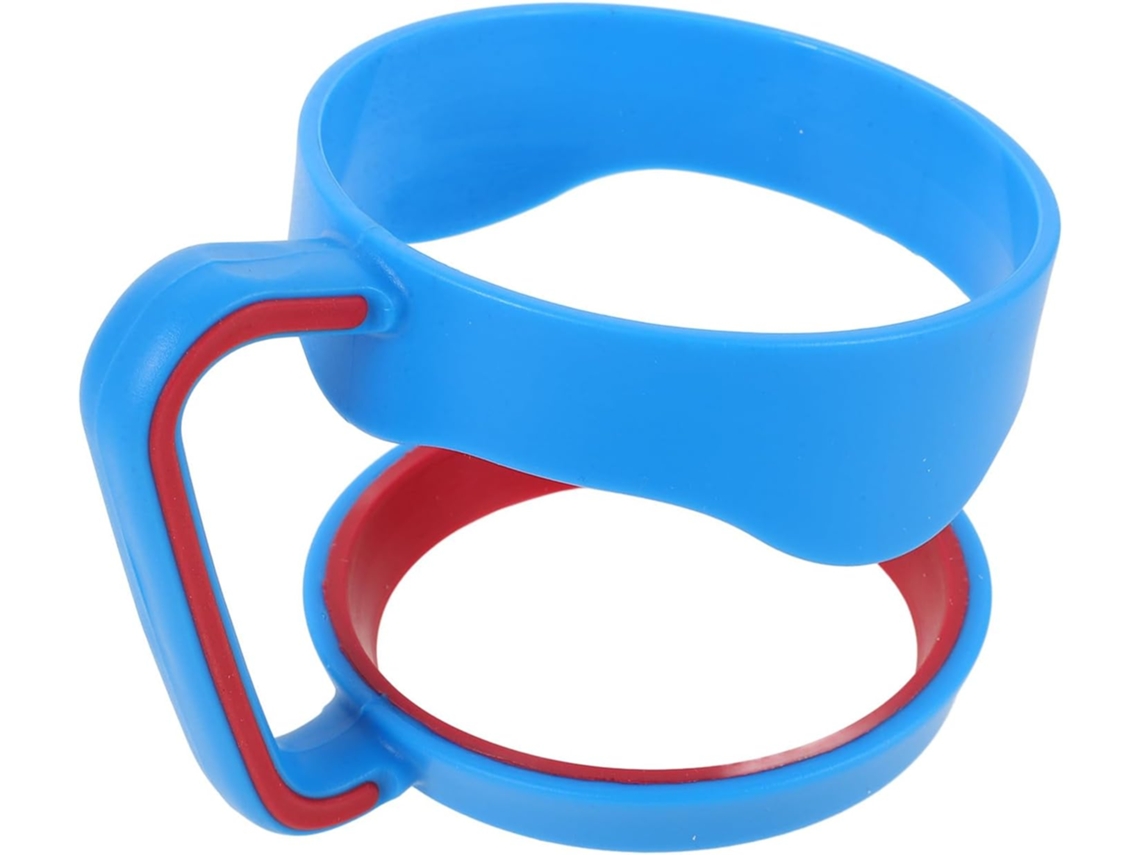 Alça De Plástico Azul Para Xícara De Café De 30 Oz (887 Ml).