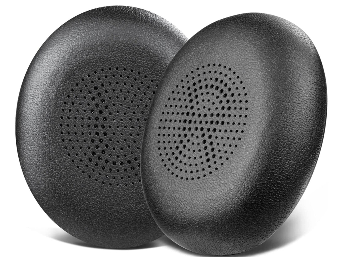 Lurelia Almofadas Auriculares Para Auscultadores Sem Fios Jabra Evolve2 65/evolve2 40 (40uc 40ms Usb)/elite 45h, Em Couro Proteico E Espuma De Memória