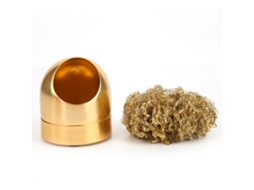 Limpiapontas De Pistola De Soldadura Bola De Alambre Com Base De Suporte Ouro Para Soldador