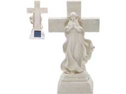 Escultura Solar Genérica, Figura de Resina, Às Intempéries, Decoração Externa, Estátua Solar para Jardim para Pátio, CHABERLU