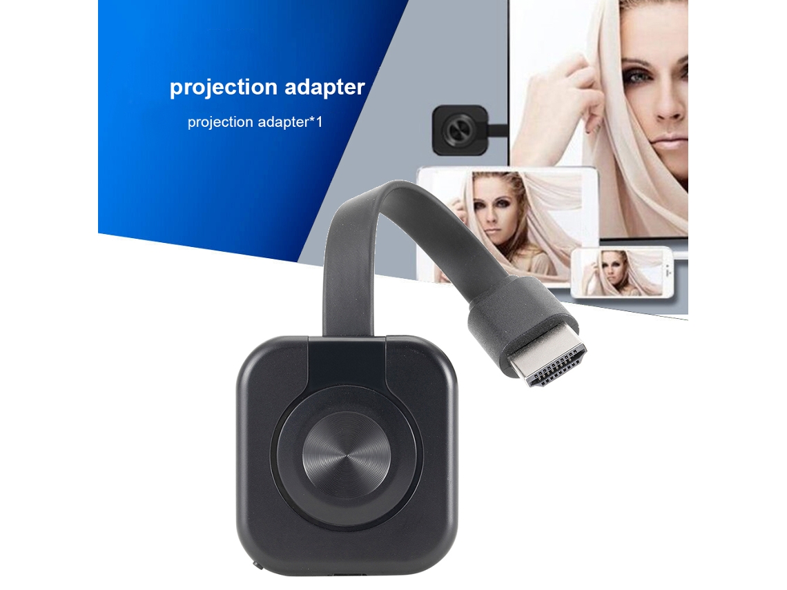 Dongle WiFi Móvel EOOCOO para espelhamento sem fio HDMI e transmissão WiFi