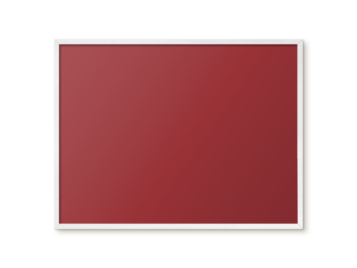 Magnetic Board Strong Orange For The Living Room Espelharte (80x60 Cm)