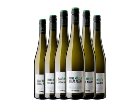Vinho branco EMIL BAUER Make Müller Great Again Müller-Thurgau Pfälz (0.75 L - 6 Unidades)