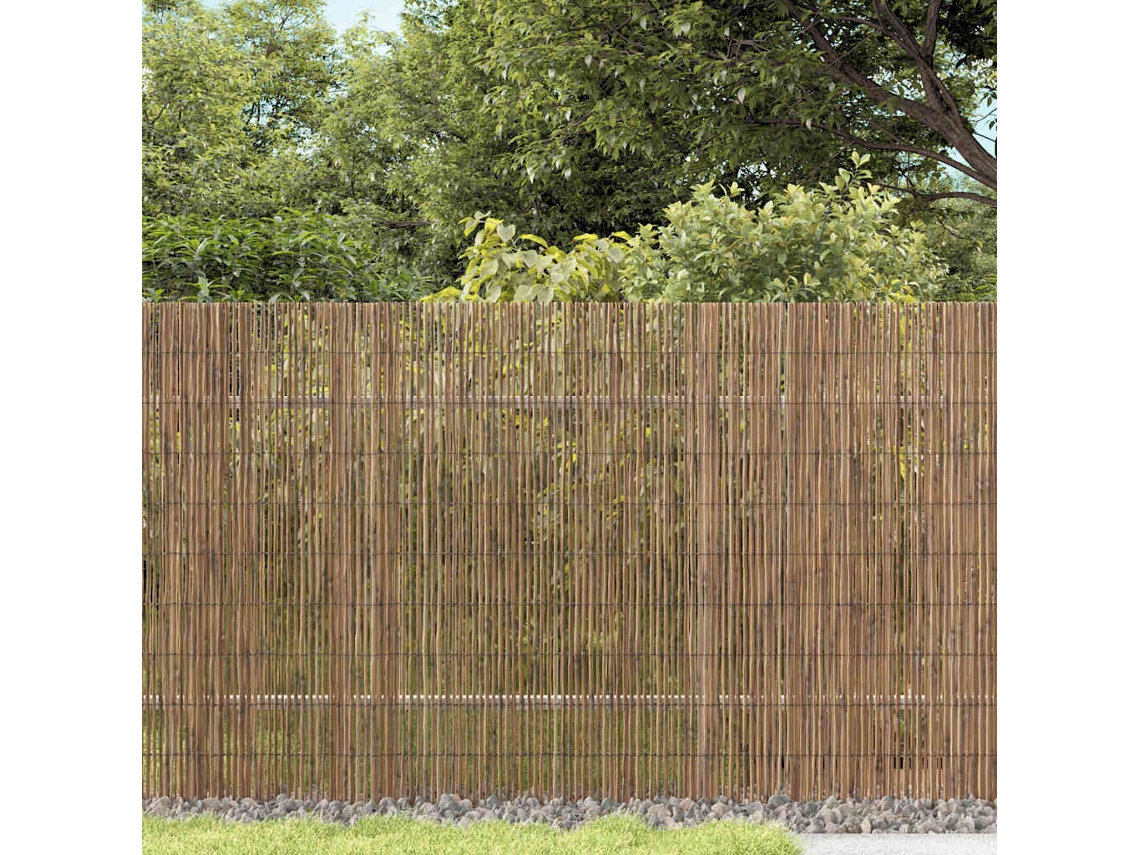 Vidaxl Cerca Para Jardim Natural