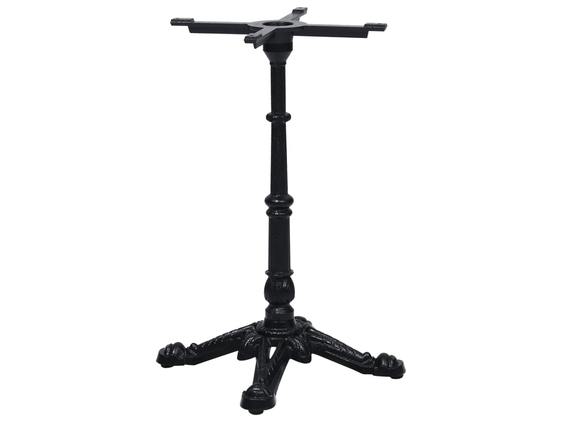 Vidaxl Perna Para Mesa De Bistrô 52x52x72 Cm Ferro Fundido Preto