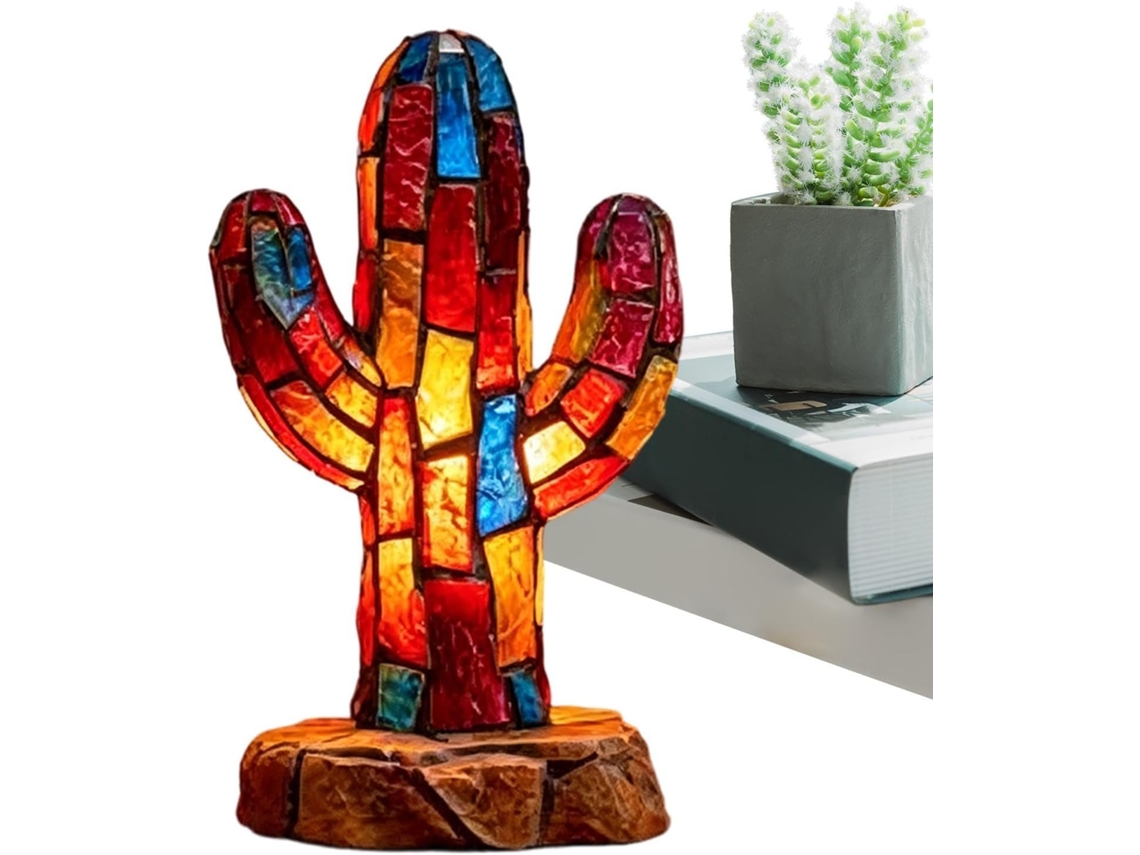 Luminária De Mesa Noturna Com Brilho Suave E Estilo Retrô Artístico.