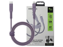 Cabo Energea Flow Para Lightning 1,5m Usb C 60w 3a Mfi Para Iphone 12 13 14 15
