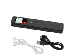 Gravador Digital EOOCOO (bateria Interna Bluetooth 5.0)
