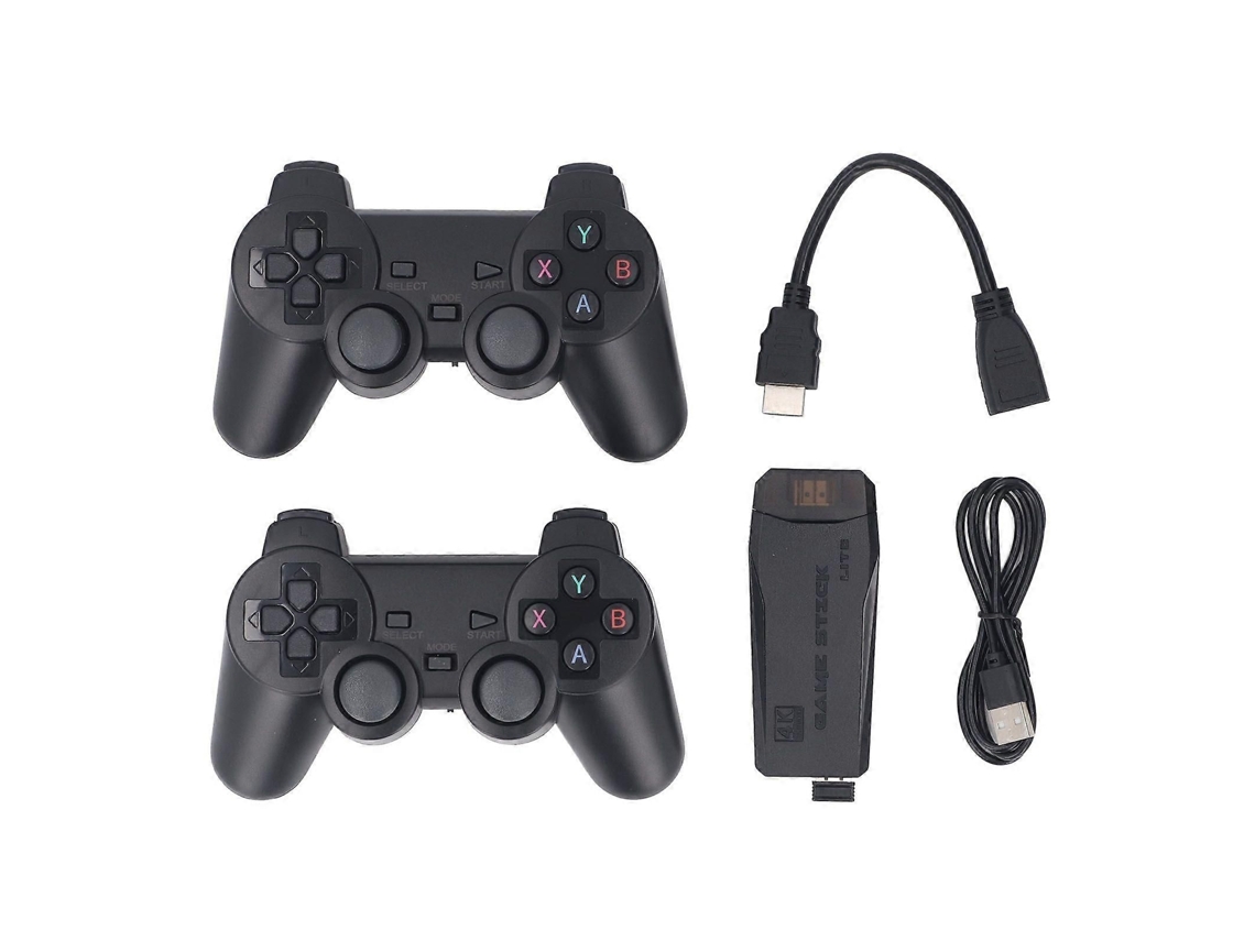 Console de Jogos Retrô Sem Fio 4k Dual 2.4ghz com Mais 20.000 Jogos, 9 Emuladores e 64gb Memória. GOKOCO
