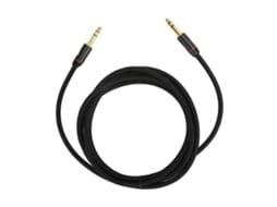 Aetheria cabo de Guitarra Elétrica 6.35mm 3m com Conector Macho Revestido de Ouro para Amplificador e Instrumentos