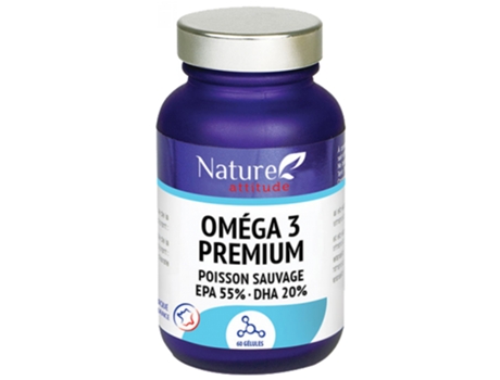 Ômega 3 Premium 60 Cápsulas NATURE ATTITUDE