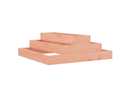 Planter, Planters Vidaxl Marrom Madeira De Douglas (80 X 80 X 27 Cm)