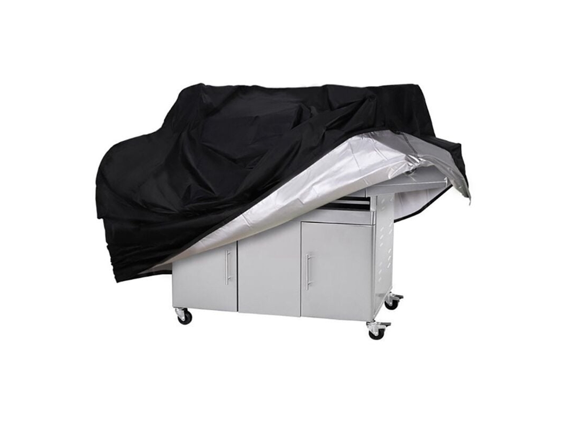 Capa Para Churrasqueira,cobertura Impermeável Para Churrasqueira A Gás 150x100x125cm,lona 210d Oxford Resistente A Uv E Rasgos,preto Btforus