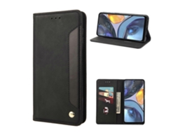 Capa De Couro Com Efeito Skin Feel Para Motorola Moto G22
