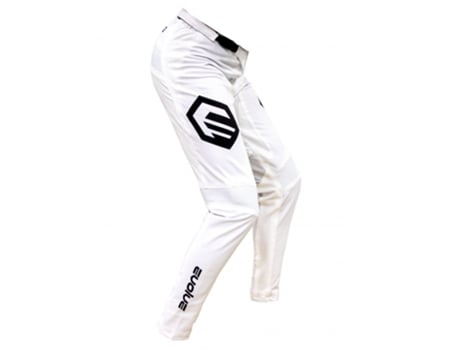 Calças para Homem de BMX EVOLVE (36 - Poliéster - Branco)