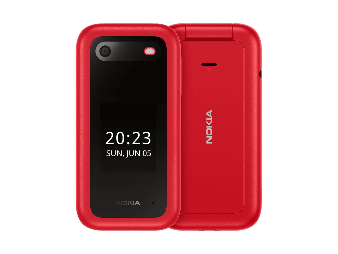 2660 Flip 4g Vermelho Dual Sim Nokia (red)