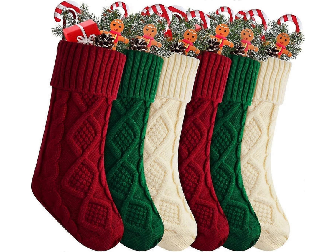 Meias De Natal 3d Meias De Natal Grandes Decorações Papai Noel Boneco De Neve Rena Meias Olysi Shop