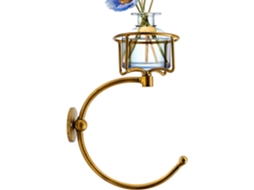 Suporte De Parede Para Toalhas Com Gancho Elegante E Compacto, Vela.