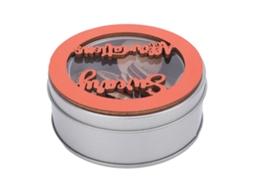 Baok-22 Peças De Mini Discos De Afirmações Sweary Divertidas Decorativas De Madeira Para Amigos E Família Laranja