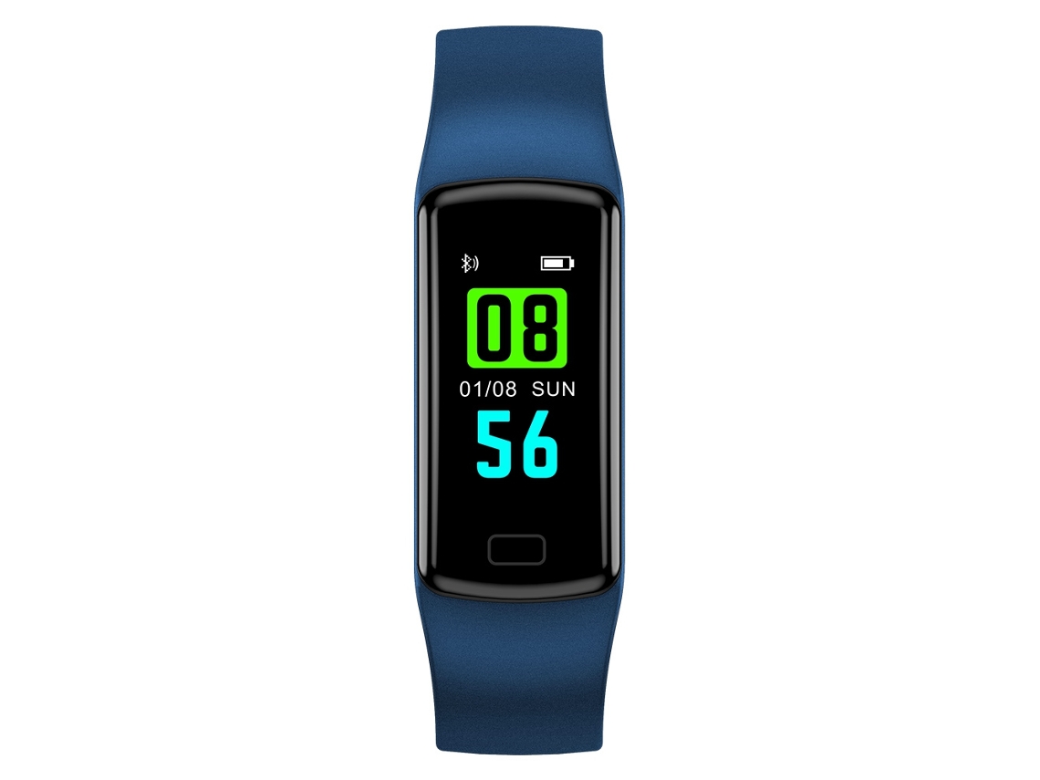 Pulseira Inteligente Esportiva Com Monitor Cardíaco Resistente À Água Ip68