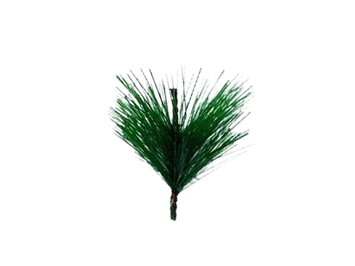 Laxiscreed Agulhas De Pinheiro Verde De 5,5cm, Pacote Com 20 Unidades | Acessórios De Jardinagem