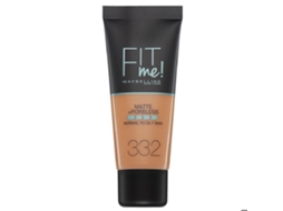 Base de Rosto Fit Me Matte & Poreless Golden Caramel 332 MAYBELLINE 