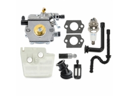 Kit De Carburador Para Motosserra Compatível Com Ms 240, Ms 260, 024 E 026, Com Filtro De Ar E Vela