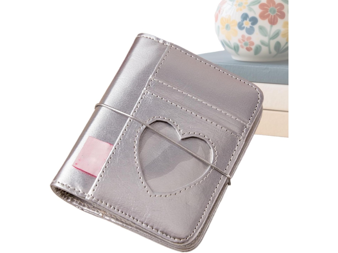 Caderno Atraente De 13 X 10 Cm Com Capa Em Couro Sintético E 6 Argolas Recarregáveis, Ideal Para Escola,