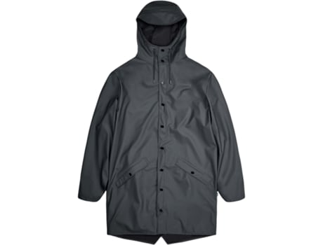 Casaco RAINS Mulher (XS - Cinzento)