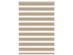 Vidaxl Cortina De Zebra 115x100 Cm Largura Do Tecido 110,9cm Poliéster