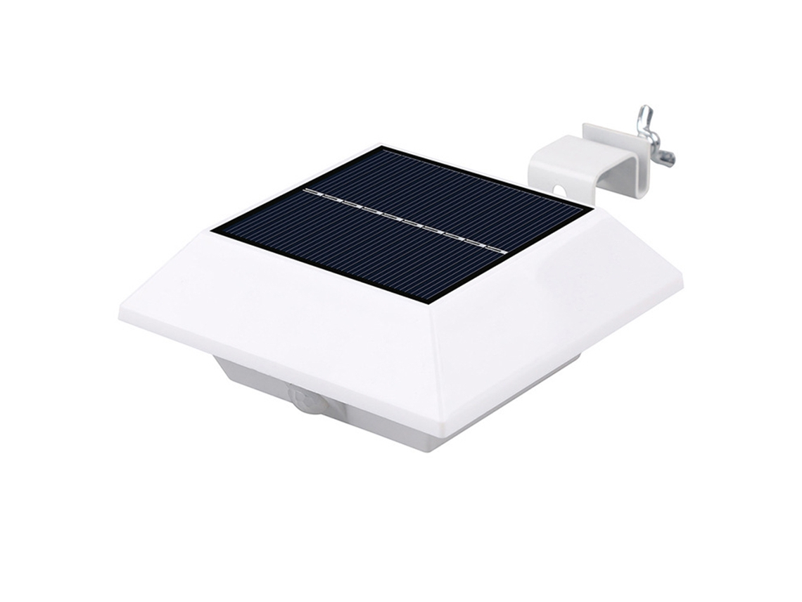 A Calha Solar Ilumina Luzes Exteriores Da Segurança Caminho Cercado Do Pátio Do Jardim Da Entrada de Automóveis Da Calha Decorativo