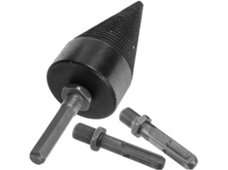 Kit de Brocas Inoomp para Rachar Lenha, e com Broca Destacável e Adaptador para Furadeira de Impacto. Broca Versátil CHABERLU