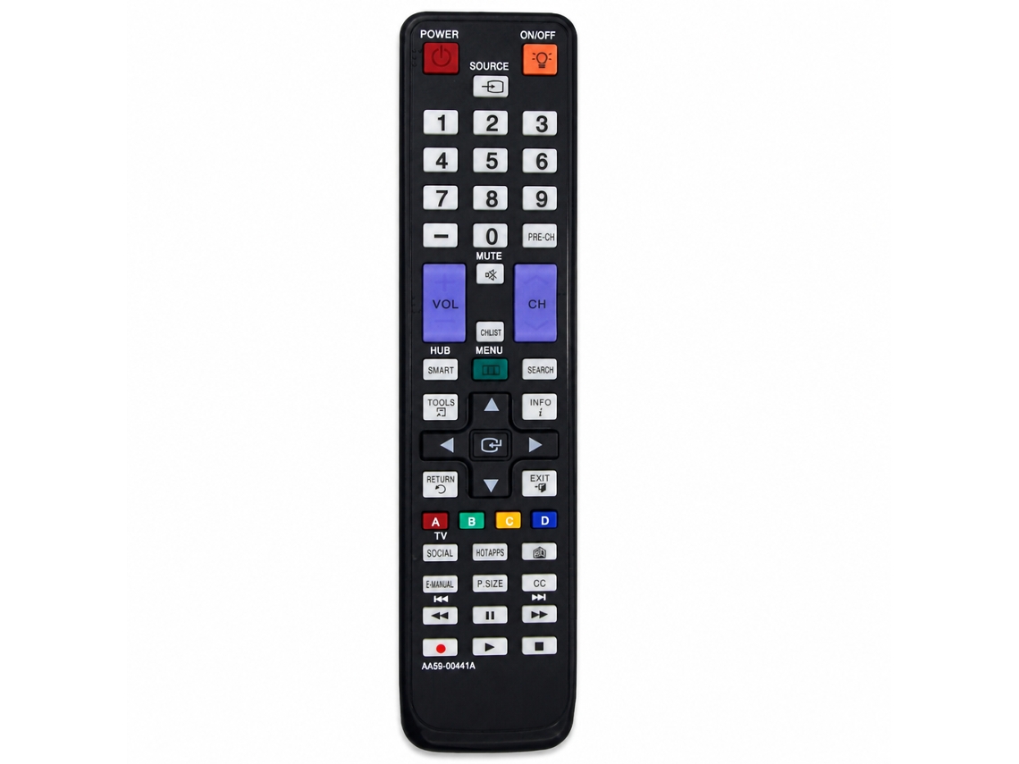 Comando À Distância Para Tv Compatível Com Samsung Aa59-00441a_dae
