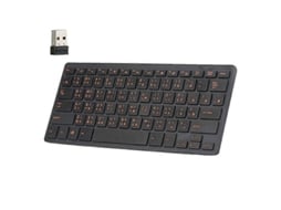 Teclado Sem Fio Cangjie Code Com Anotações Em Chinês Tradicional E Conexão Sem Fio 2.4g Everley891