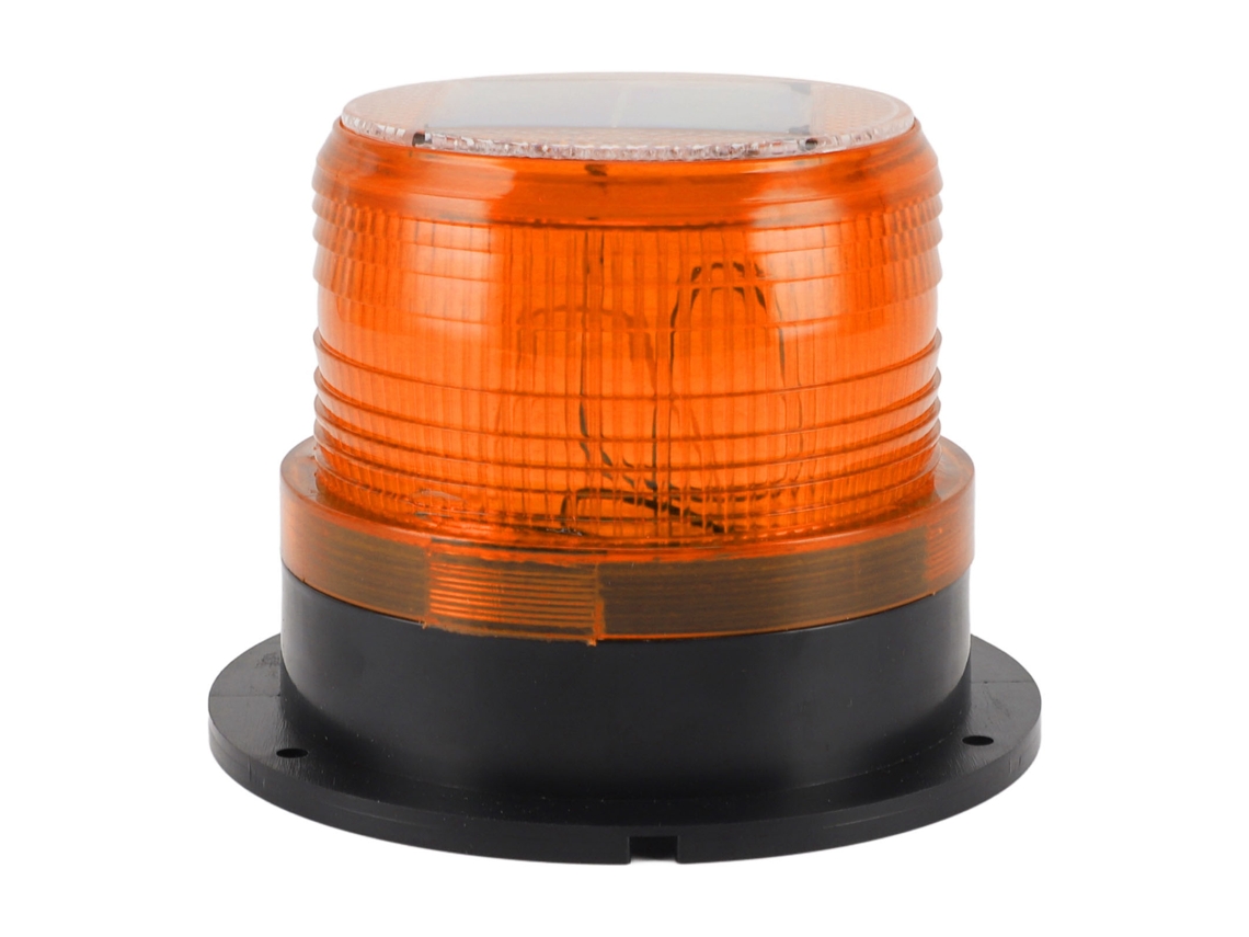 Luz de Aviso Solar LED Piscante com Base Magnética Primerox