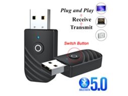 Receptor e Transmissor de Áudio Bluetooth 5.0 3 em 1 STELASPLEN