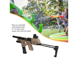 Mali brinquedo de Tiro com Gel de Água Elétrico Automático Mp17 com Óculos Mira para Jogos de Tiro em Equipe no Jardim