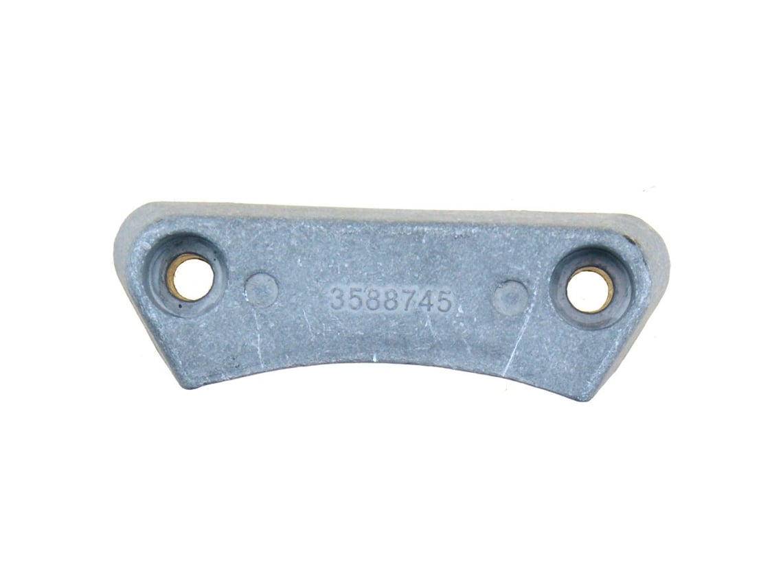 Ânodo de Alumínio Rec3588745Al Prateado 80 X 150 Mmrecmar